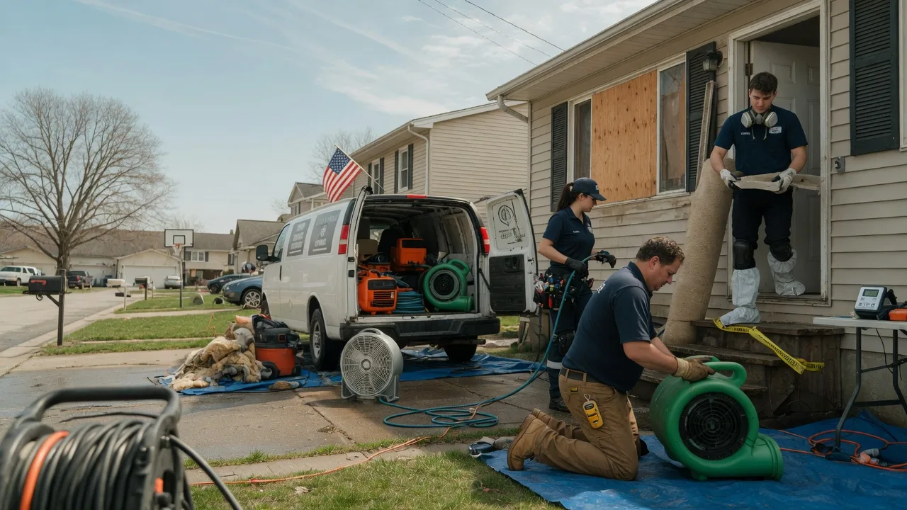 Water Damage Restoration in Fairfield, TX near me